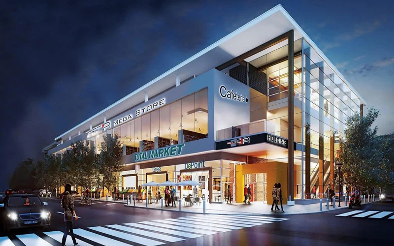 Multi-Storey Steel Structure Commercial Building